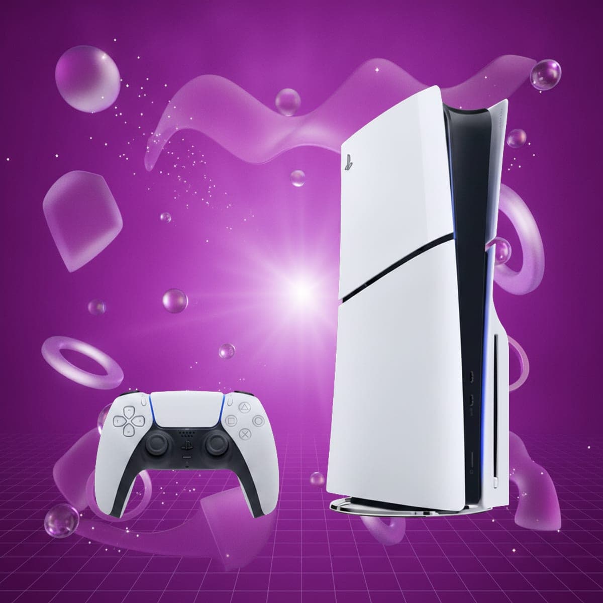 PlayStation 5 Slim Console 1TB (White)
